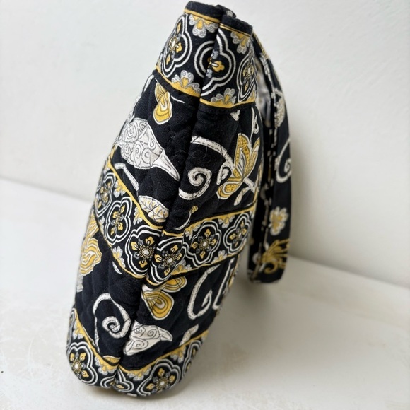 VERA BRADLEY Discontinued Bird Floral Geometric Quilted Cotton Shoulder Bag - Picture 12 of 15